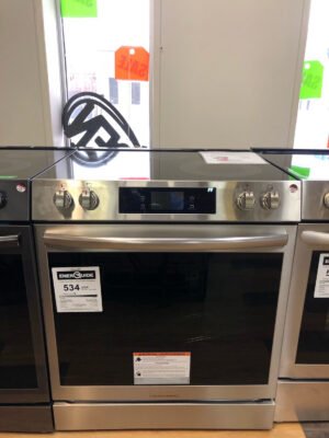 New - Open Box Scratch & Dent Frigidaire Gallery Glass Top Stove GCFE306CBFB